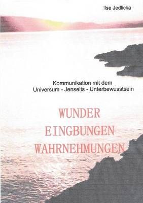 Wunder Eingebungen Wahrnehmungen By Ilse Jedlicka 9783734764677