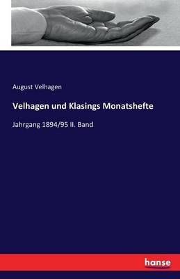Velhagen und Klasings Monatshefte By August Velhagen 9783741172694