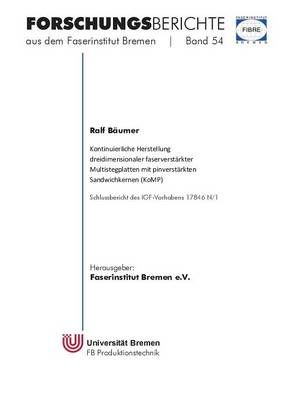 Kontinuierliche Herstellung dreidimensionaler faserverstarkter Multistegplatten mit pinverstarkten Sandwichkernen (KoMP)
