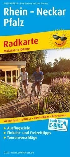 Rhine - Neckar - Palatinate, cycling map 1:100,000 9783747301203