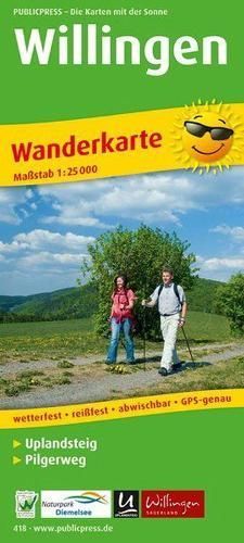 Willingen, hiking map 1:25,000 9783747304181 (Sheet map, folded)