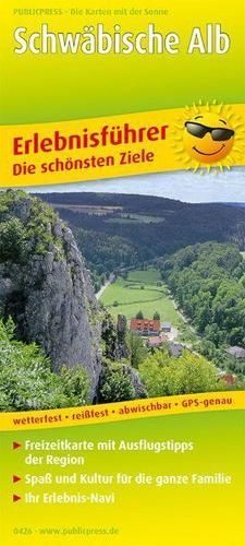 Swabian Alb, adventure guide and map 1:170,000 9783747304266