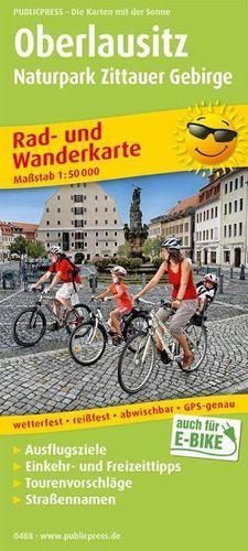 Upper Lusatia, cycling and hiking map 1:50,000 9783747304884