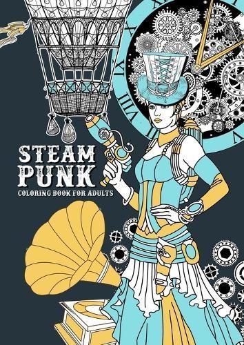 Steampunk Coloring Book for Adults By Monsoon Publishing 9783752985818