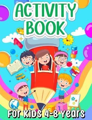 Activity Book For Kids 4-8 Years Old By Books 9783755111092