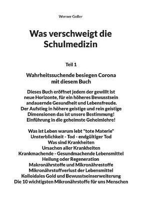 Was verschweigt die Schulmedizin By Goller 9783755734079 (Paperback)