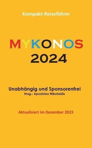 Mykonos 2024 By Nikolaidis 9783758318313 (Paperback)