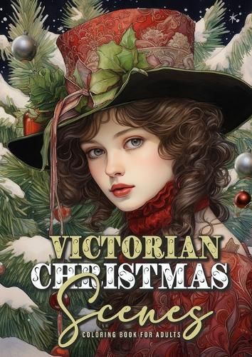 Victorian Christmas Scenes Coloring Book for Adults 9783758422027