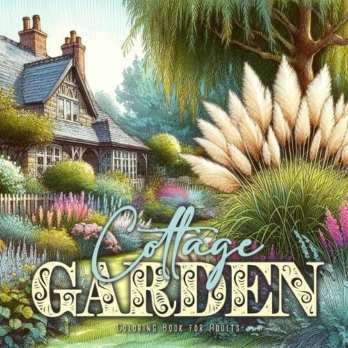 Cottage Garden Coloring Book for Adults By Publishing 9783758497940