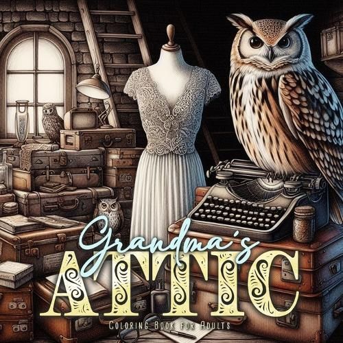 Grandmas Attic Coloring Book for Adults By Publising 9783759805324