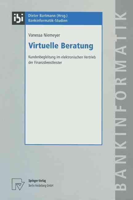 Virtuelle Beratung By Vanessa Niemeyer 9783790800197 (Paperback)