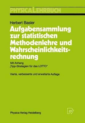 Aufgabensammlung Zur Statistischen Methodenlehre Und Wahrscheinlichkeitsrechnung