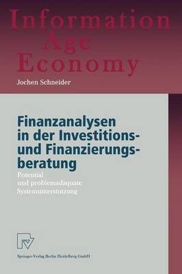 Finanzanalysen in Der Investitions- Und Finanzierungsberatung