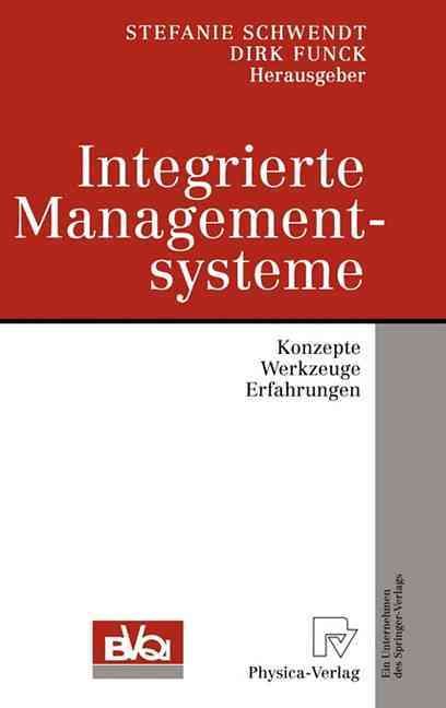 Integrierte Managementsysteme 9783790814422 (Hardback)