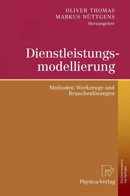 Dienstleistungsmodellierung 9783790820980 (Hardback)