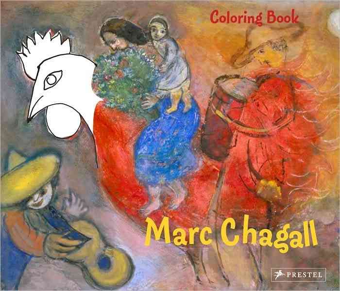 Coloring Book Chagall By Doris Kutschbach 9783791370057 (Paperback)