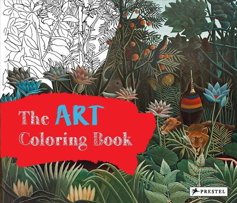 The Art Colouring Book By Annette Roeder 9783791373621 (Paperback)