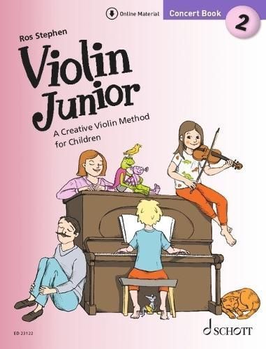 Stephen: Violin Junior: Concert Book 2 - A Creative Violin Method for Children Book With Media Online