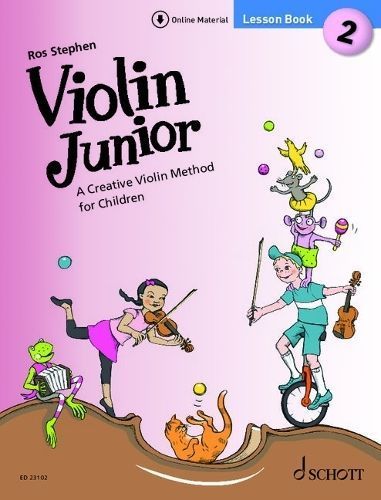 Stephen: Violin Junior: Lesson Book 2 - A Creative Violin Method for Children Book With Media Online