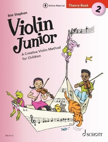 Stephen: Violin Junior: Theory Book 2 - A Creative Violin Method for Children Book With Media Online