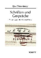 Schriften und Gespräche By Igor Strawinsky 9783795728724 (Paperback)