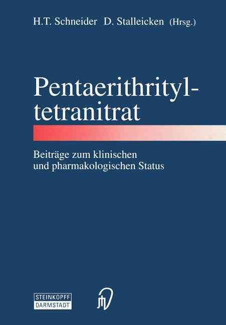 Pentaerithrityltetranitrat 9783798510227 (Paperback)