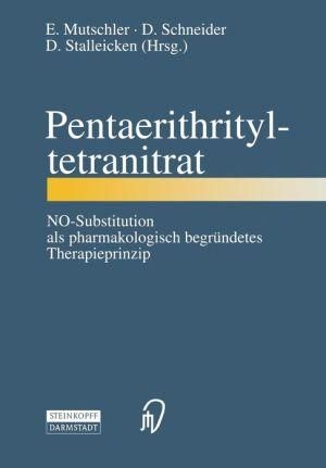 Pentaerithrityltetranitrat By Mutschler, E. 9783798512610 (Paperback)