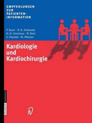 Kardiologie Und Kardiochirurgie 9783798513402 (Paperback)
