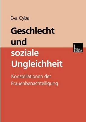 Geschlecht Und Soziale Ungleichheit By Eva Cyba 9783810026668