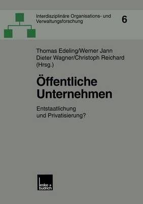 Öffentliche Unternehmen 9783810028396 (Paperback)