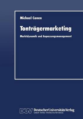 Tonträgermarketing By Michael Conen (co-author) 9783824402588