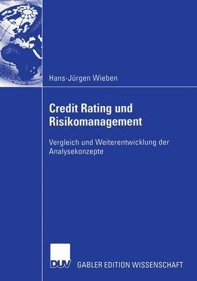 Credit Rating Und Risikomanagement By Hans-Jürgen Wieben (Paperback)