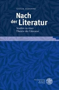 Nach Der Literatur By Giulia Agostini 9783825346812 (Hardback)
