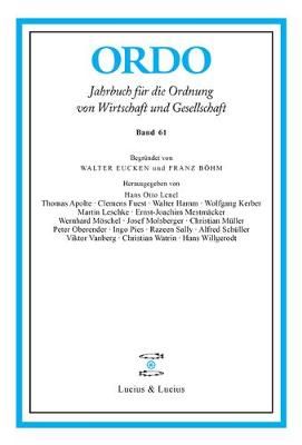 ORDO 61 By De Gruyter 9783828205239 (Hardback)