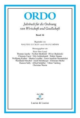 ORDO By De Gruyter 9783828206212 (Hardback)