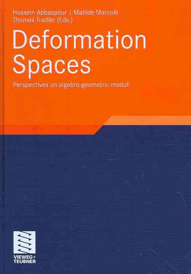 Deformation Spaces 9783834812711 (Hardback)