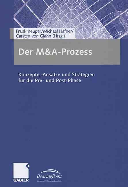 Der M&A-Prozess 9783834944160 (Paperback)