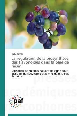 La Regulation de la Biosynthese Des Flavonoides Dans La Baie de Raisin
