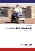 American Policy (Cultural) By Bharat, Roopa 9783838329161 (Paperback)