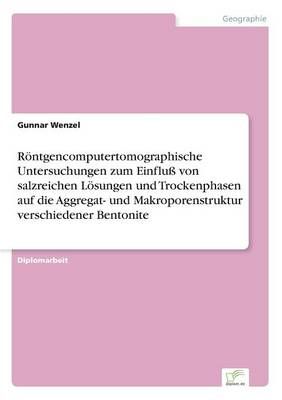 Roentgencomputertomographische Untersuchungen zum Einfluss von salzreichen Loesungen und Trockenphasen auf die Aggregat- und Makroporenstruktur ...