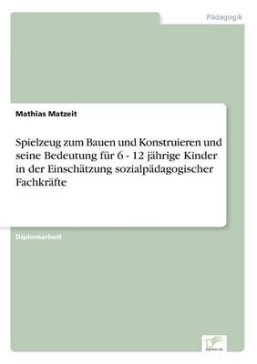 Spielzeug zum Bauen und Konstruieren und seine Bedeutung fur 6 - 12 jahrige Kinder in der Einschatzung sozialpadagogischer Fachkrafte