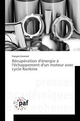 Récupération d'Énergie À l'Échappement d'Un Moteur Avec Cycle Rankine