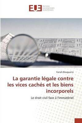 La garantie légale contre les vices cachés et les biens incorporels