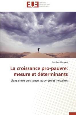 La Croissance Pro-Pauvre By Cleppert-C 9783841732477 (Paperback)
