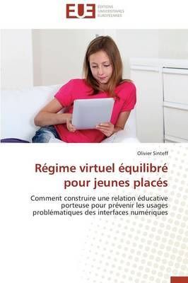 R gime Virtuel quilibr Pour Jeunes Plac s By Sinteff-O 9783841741080