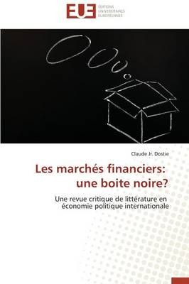 Les March s Financiers By Dostie-C 9783841794697 (Paperback)