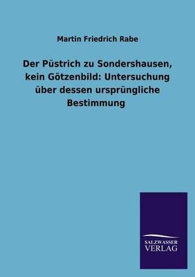 Der Pustrich zu Sondershausen, kein Goetzenbild 9783846025093