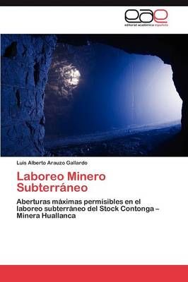 Laboreo Minero Subterraneo By Arauzo Gallardo Luis Alberto (Paperback)