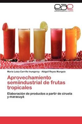 Aprovechamiento semiindustrial de frutas tropicales 9783846562734