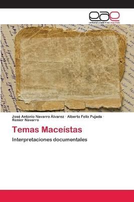 Temas Maceistas By Jose Antonio Navarro Alvarez 9783847365334